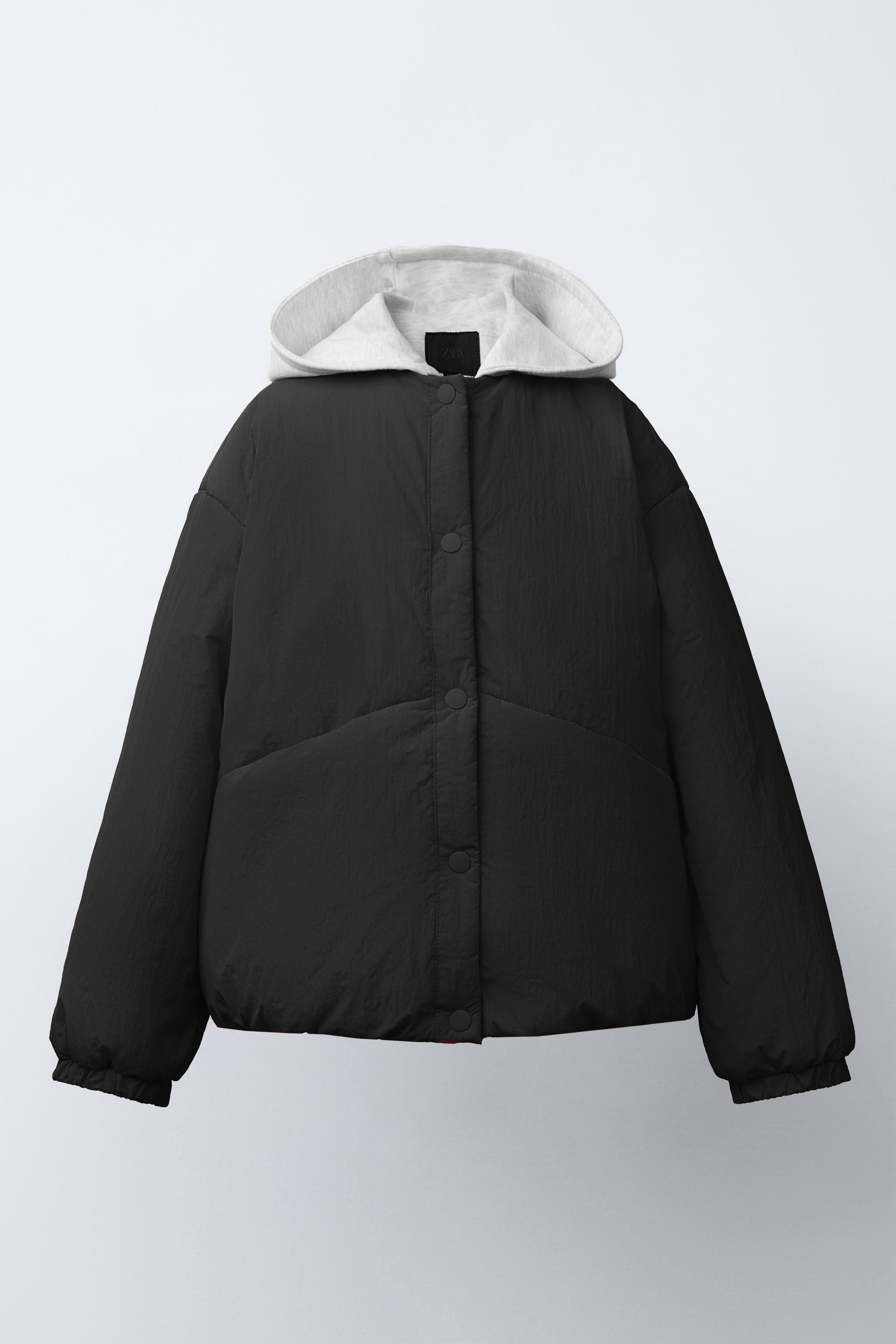 HOODED QUILTED JACKET